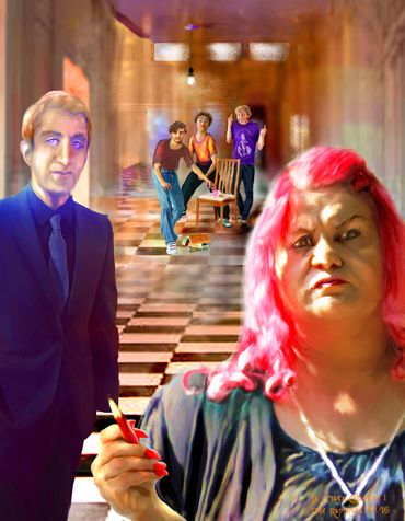 Concept art fantasy fiction. Chapter 1 La Maga by Dionesia Rapposelli