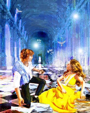 Concept art illustration fantasy fiction character study