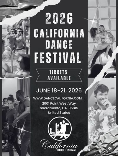 2026 California Dance Festival announcement with event details and dancers.