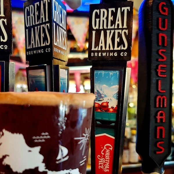 Gunselman's Tavern Great Lakes Christmas Ale on Draft 