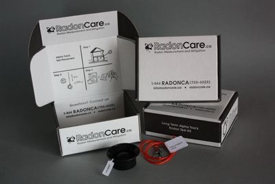 radon test kit, radon measuring