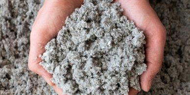 cheap cellulose attic insulation in customer hands