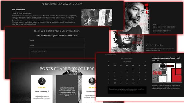 Nonprofit work comp website design