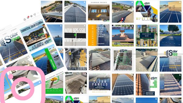 Solarshine social media graphic design