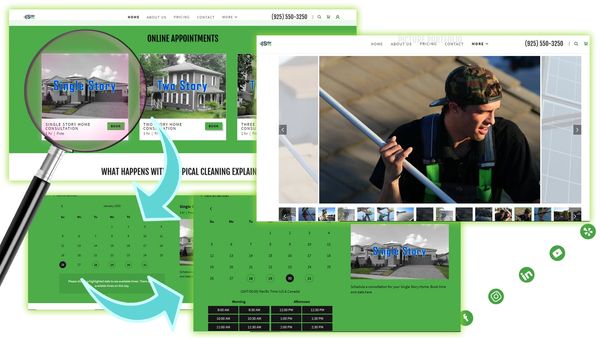 Solarshine website design