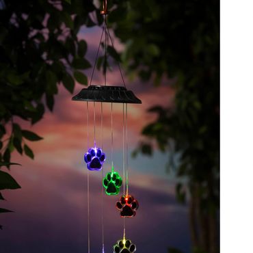 COLOR CHANGING SOLAR MOBILE EVERGREEN PRODUCTS WINDCHIMES SOLAR MOBILE EVERGREEN GIFT SHOP