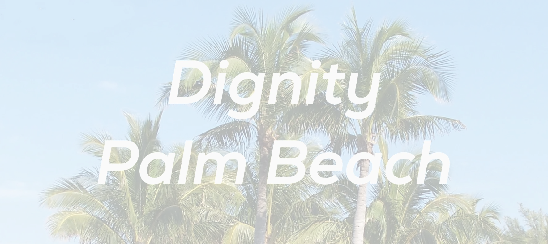 Dignity/Palm Beach is a local chapter of Dignity/USA, a national organization serving the LGBTQI+ Ca
