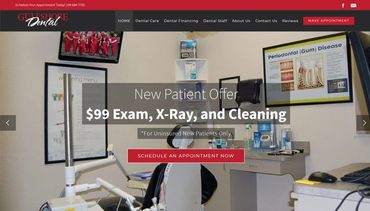 Gulfshore Dental Custom Website
