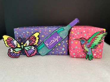 Can use on any size gift in a box or on a bag