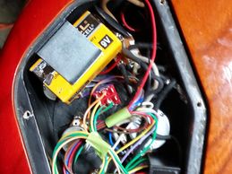 Guitar pickup and electronics work