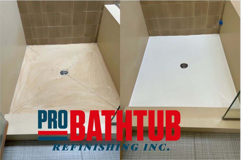 shower stall reglazing