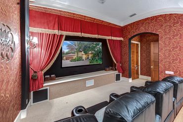 A view inside an elegant property along with a beautiful view and theme