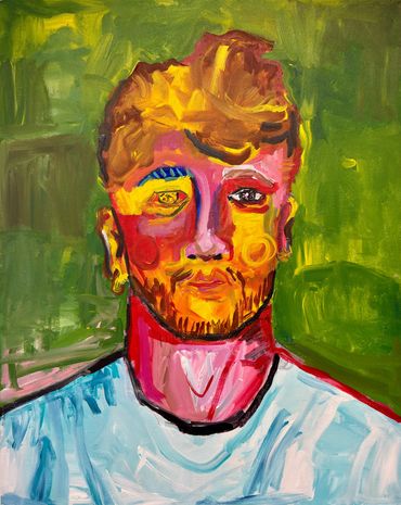 Sam, 2025
Acrylic on Canvas
24x30 inches