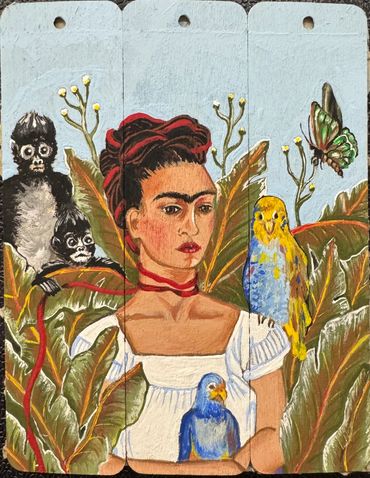 Frida en Naturaleza, 2025
Acrylic on Wood Bookmarks
6x8 inches