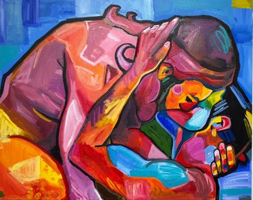 Infinitamente Nosotros, 2025
Acrylic on Canvas
24x30 inches