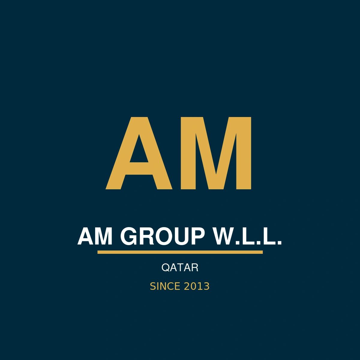 Logo for AM Group W.L.L. from Qatar.