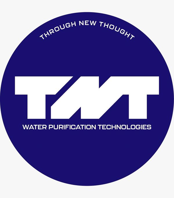 TWT logo for water purification technologies with slogan.