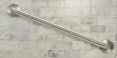 Grab bars in the shower