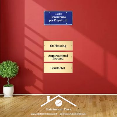 Consulenza per la realizzazione di Co-Housing, Appartamenti Protetti, Condhotel