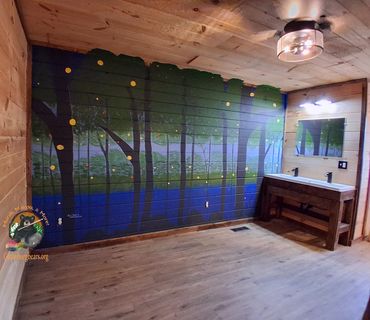 Gatlinburg firefly mural