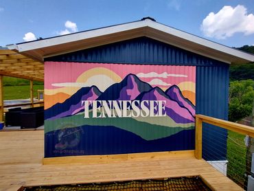 Funkit Interiors mural