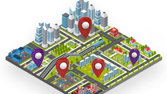 Targeted Direct Mail Postcard Demographic Map