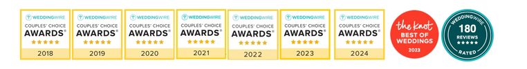 The Knot and Wedding Wire Couple Choice Awards