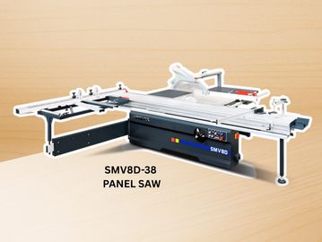 SMV8D-38 panel saw for precise wood cutting.