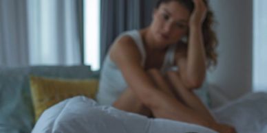 Patient suffering from sleep disorders, seeking treatment for better sleep quality.