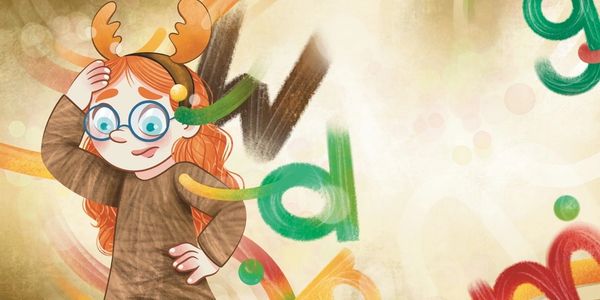 Reindeer Girl tries to keep her dyslexia and swirling colors a secret behind her quiet smile. But wh