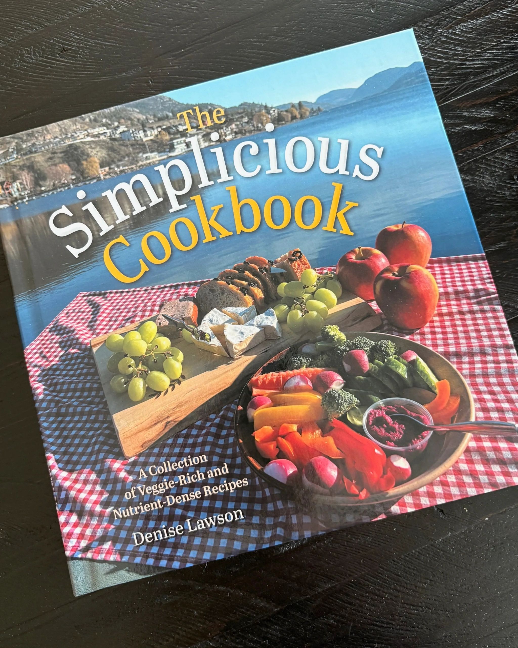 Cookbook titled 'The Simplicious Cookbook' by Denise Lawson.