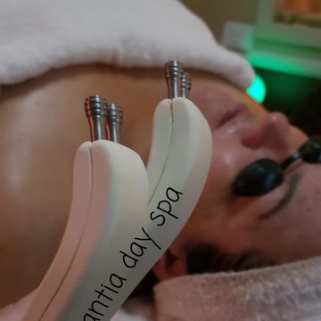 microcurrent at santia day spa non surgical face lift 