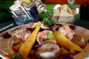 Seasonal ingredients ready to be served.