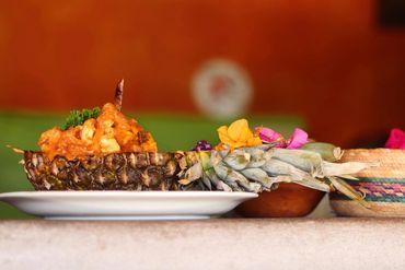 Our BBQ Diabla Shrimps. Hot and ready!