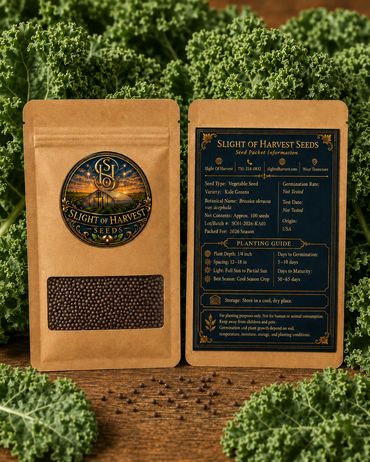 Kale Green Seeds
Item No.: KG04