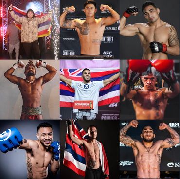 Hawaii born UFC Fighters that now call Las Vegas home.
