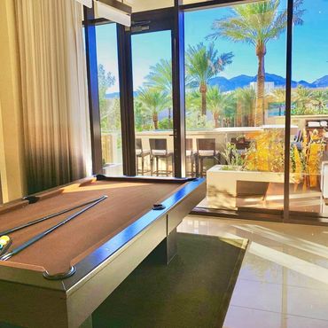 Red Rock Casino Las Vegas Suite with Pool Table.
