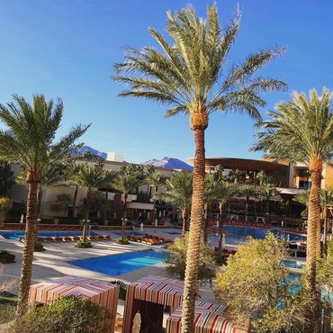 Red Rock Casino view from suite.