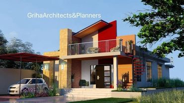 Assam type house with RCC design
Location:- Jorhat