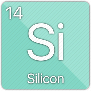 Silicon element symbol and atomic number