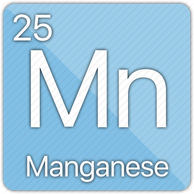 Manganese element symbol and atomic number