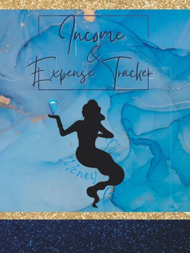 The Money Genie Income & Expense Tracker: Entrepreneur TrackSheet  by Veneilia Taylor 