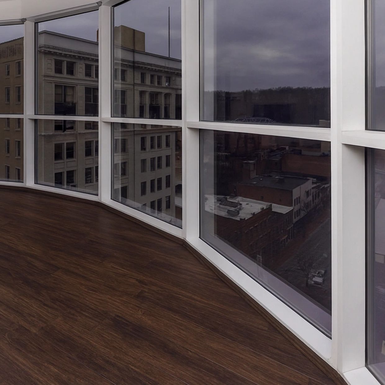 Window wall conference room