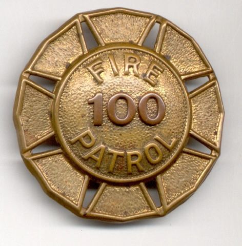Chicago Fire Insurance Patrol,uniform hat badge,chicago fire patrol,fire patrol,fire insurance patro