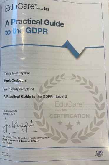 Childcare qualifications for Happy Kids Childminding service