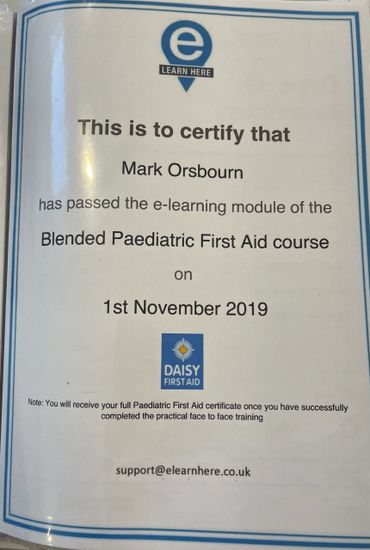 Childcare qualifications for Happy Kids Childminding service