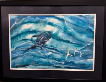 Katrina Meister Fine Watercolor Art displayed at ART onFirst, Gallery