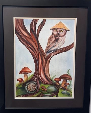 Katrina Meister Fine Watercolor Art displayed at ART onFirst, Gallery