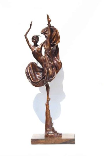 Laura Teste Figurative Bronze Sculpture at ART on FIRST, a Gallery of beautiful things