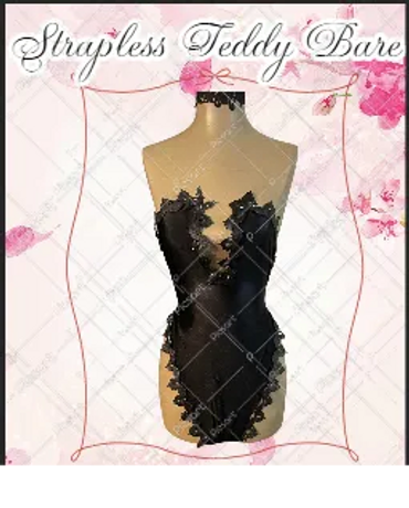 Strapless Teddy Bare
